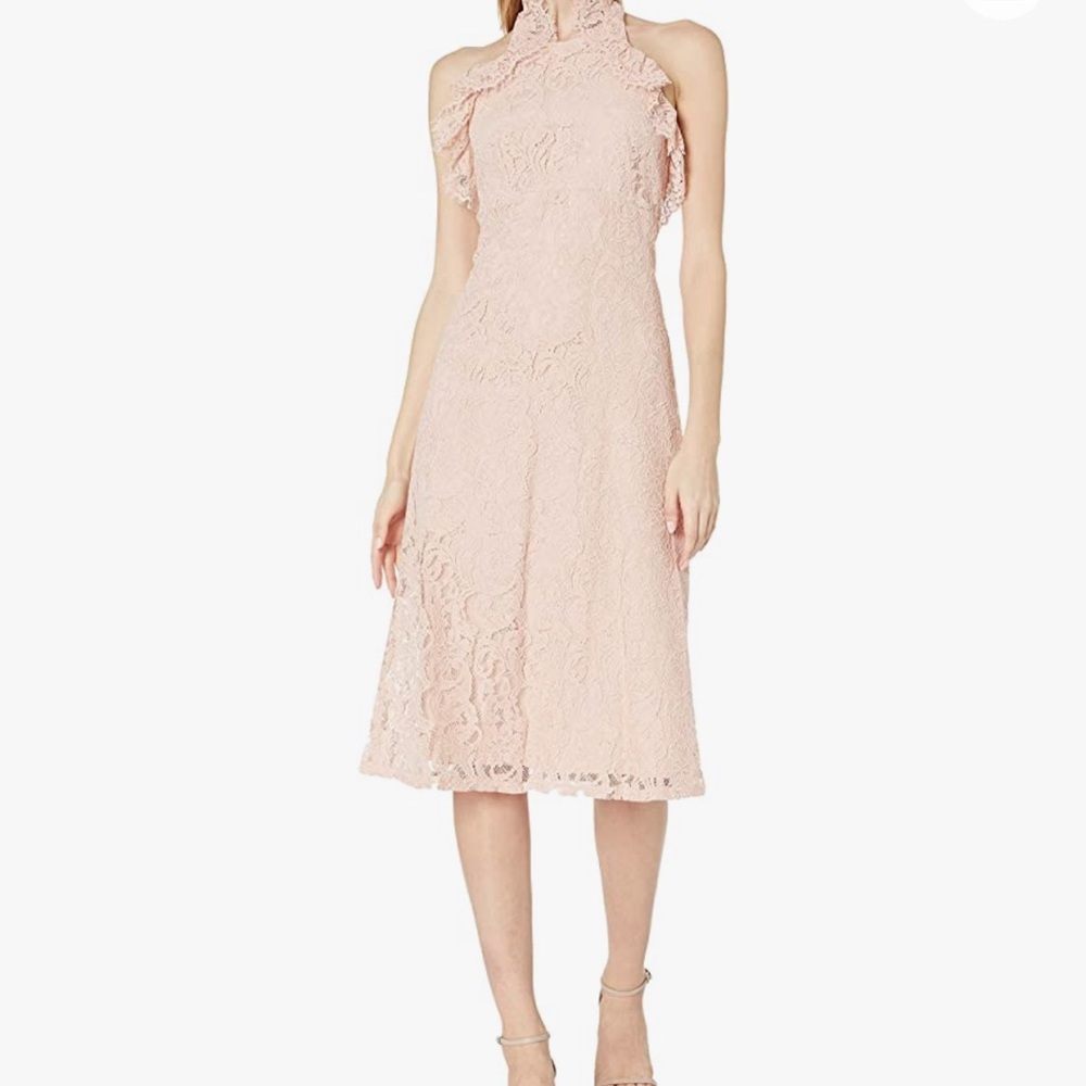 Nanette Lepore Ruffle Lace Dress